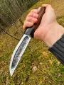 Нож Северный-130 из стали Х12МФ, рукоять термоясень, длина клинка 130 мм