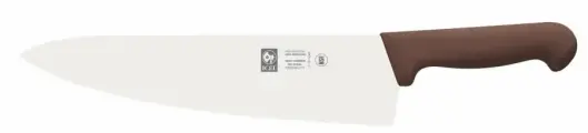 Нож поварской 260-395 мм. Шеф коричневый, нержавеющая сталь, Icel Practica