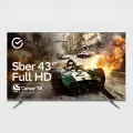 Телевизор SBER SDX-43F2014, 43, DLED, встроенный Bluetooth, игровой режим, Wi-Fi, черный