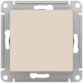 Переключатель одноклавишный бежевый, сх.6, 10АХ, механизм Schneider Electric AtlasDesign (комплект 6шт)