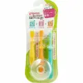 Набор зубных щеток Pigeon для детей с 4 до 18месяцев 3шт 1021091