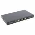 POE-коммутатор 24-канальный, гигабитный 2xRJ45+2xSFP UPLINK, POE-A, 400Вт (ORIENT SWP-7524POE/2P/2SFP PS GE)