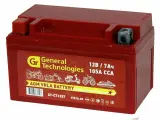 Аккумулятор General Technologies GT 1207 12V/7Ач AGM 150x86x94 (YTX7A-BS)