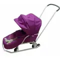 Санки Nika Тимка 5 Универсал с чехлом Т5УЧ, со щенком орхидея