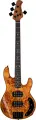 STERLING StingRay HH Poplar Burl Top Amber - Бас-гитара 4 струны