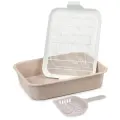 Открытый туалет для кошек ZOO PLAST Мурка М6045 с совком