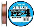 Шнур Sunline SIGLON PE X4 Multicolor 150 m #1.5 (25 lb, 11.0kg)