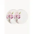 Тарелки Lefard Irises, закусочные, набор 2 шт, фарфоровые, 20,5 см.