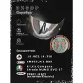 Визор к AGV GT2 K1, K5, Compact , Strada NUMO EVO ST Серебро зеркальный
