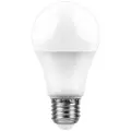 Лампа светодиодная, (10W) 230V E27 6400K A60, LB-92