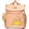 Ранец Lorex Kids CLASSIC COOKIE BEAR 16 л бежевый 36x28x16 мягкий 1 отделение молния держатель для карточек брелок