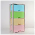 Комод 4-х секционный «Колорит», разноцветный