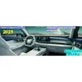 Chery Tiggo 8 Pro MAX 2023г. Рестайлинг. Комплект защитных матовых пленок интерьера салона Чери Тигго 8 про макс 2023г. Матовый гибрид 160 мкр