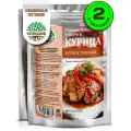 Курица в соусе терияки Готовое блюдо в реторт-пакете ТМ Кронидов. Консерва Набор 2 шт. по 250 г