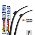 650/450 Комплект дворников бескаркасных ALCA U-Flat (Германия) Camry Outlander Sonata Optima Murano Civiс Teana Primera
