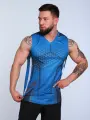 Майка спортивная Barracuda V-NECK, 1 шт., размер S, синий