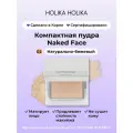 Holika Holika Компактная пудра для лица с зеркалом, тон 02 натурально-бежевый Naked Face Veil-Fit Cover Pact 12 г