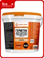 Герметик акриловый для дерева UNUKLEBE 415 по технологии «тёплый шов», сосна, 7 кг 4151070