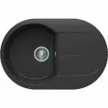 Мойка для кухни из искусственного камня POLYGRAN ATOL-760 (№16 Черный)