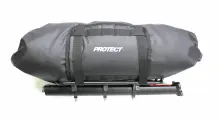 Велосумка на багажник до 17 литров, серия Bikepacking, цвет черный, PROTECT