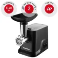 Мясорубка электрическая REDMOND RMG-1239, 1,6 кг/мин, 2 диска, насадки для колбасок, реверс, защита двигателя, 1340 Вт