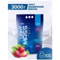 Гейнер RLine Light Mass сывороточный, клубника, 3000 гр, высокоуглеводный