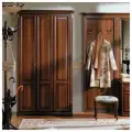 Шкаф трёхдверный для прихожей Джоконда, орех, классический стиль, Miassmobili