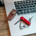 VICTORINOX Swiss Army Knife Nail Clipper Grooming Companion 8-in-1 Multi-Functional Nail Care Clipper Nail Knife Red 0.6463