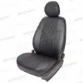 Чехлы Автопилот для Ford Focus III Sport/Titanium Sd/Hb/Wag с 11г. (с подлокотником). Экокожа NAPPA, черный.