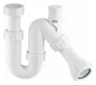 Сифон для раковины McAlpine с вентиляционным клапаном 40 мм (MRSK12CV)