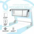 Приставная кроватка- колыбель Nuovita Accanto Bello (Grigio/Серый)