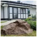 Декоративный камень ИП Волошин Валун76, для канализационных люков и септиков, полистоун и стеклопластик, 120x104 см