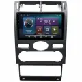 Магнитола CRS-300 Форд Мондео 3 (рамка с часами) Ford Mondeo III 2003-2007 - Android 13 - Процессор 8 ядер - Память 6+128Gb - Carplay - DSP 36 полос - 4G(Sim)