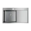 Кухонная мойка OMOIKIRI Akisame 86-IN-L (86х51см) нержавеющая сталь