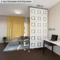 Ширма перегородка для зонирования 230*123 Крепление на стену