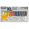 Набор масляных красок Pebeo XL, с кистью, 10 цветов, 20 мл
