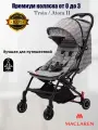 Коляска прогулочная Maclaren Troia / Atom II Glen Plaid в самолет легкая