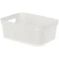 Корзина аксессуары Keeplex Ajur KL4114 11 л 1 белое облако 14.1 см 36.5 см 1 шт. 11 л 27 см узоры, орнаменты
