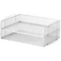 Лоток для бумаг ИКЕА DRONJONS 20428826, белый, 2 отделения, 770 г