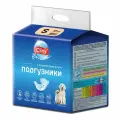 Cliny подгузники для кошек и собак весом 3-6 кг. размер S (10 шт в уп)