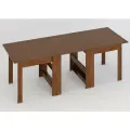 Стол-книжка СКР-17 (2600 мм) Орех, раскладной, обеденный, 78.8х87.0х260.0 см, россия