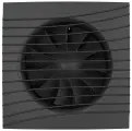Вентилятор накладной DICITI SILENT-5C-Matt-Black, D125 мм обр. клапан