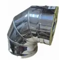 Отвод утепленный (Сэндвич) Corax 90 Ф160х250