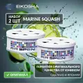 EIKOSHA Набор ароматизаторов для машины и дома - MARINE SQUASH / морская свежесть, автомобильный парфюм, арт. A-19 (2 шт.)