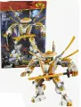 Конструктор Ниндзя Золотой робот 489 деталей