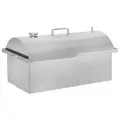 Коптильня KINGSMOKE Lux 650 с термометром и рёбрами жёсткости на дне (+термощуп в подарок)