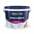 Шпатлевка латексная Престиж, 5 кг, белая, тонкослойная, для наружных работ