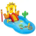 Игровой центр Wild West 264*188*140 см с горкой и фонтаном, клапан