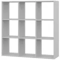 Стеллаж СТ-11 Колизей мебель белый (ШхГхВ) (1054х330х1054)мм, 9 ниш