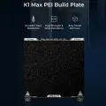 Creality K1 Max PEI Сборочная пластина 315*310 мм для Ender-3 S1, K1 Max PEI Plate